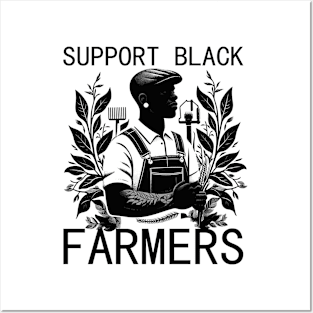 Support Black Farmers Posters and Art